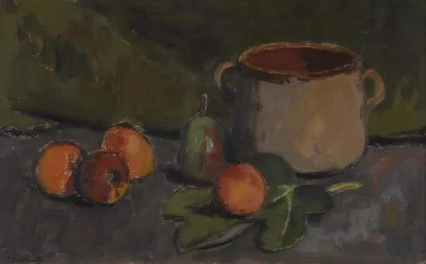 Charles Chinet — Nature morte aux abricots, 1957