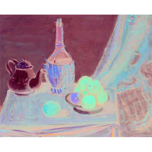 Charles Chinet — "Nature morte à la fiasque".