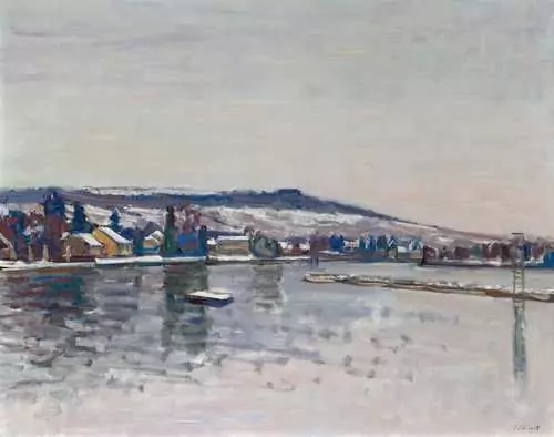 CHARLES CHINET — Lac d'Hiver, 1934. — Koller Auktionen