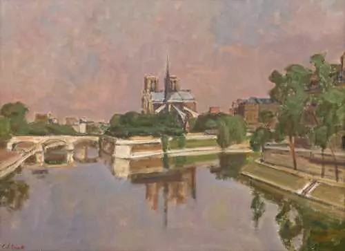 CHARLES CHINET — Paris, Notre-Dame. — Koller Auktionen