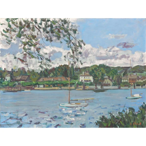 Charles Chinet — VUE DE ROLLE VIEW OF ROLLE