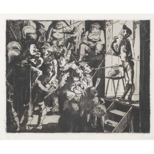 Charles Clément — Im Theater.
