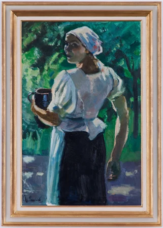 Paysanne à la cruche