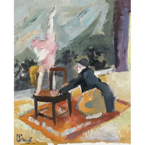 Charles Clément — "Acrobate et clown".
