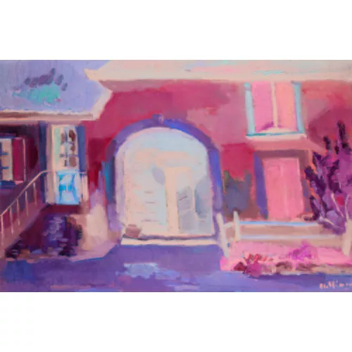 Charles Clément — "La maison bleue".
