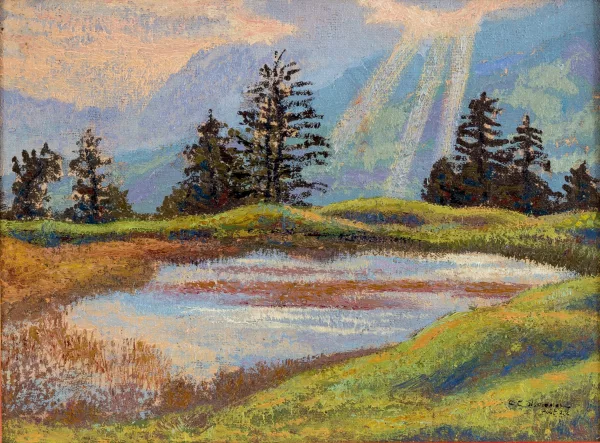 Charles Clos Olsommer — Lac de montagne