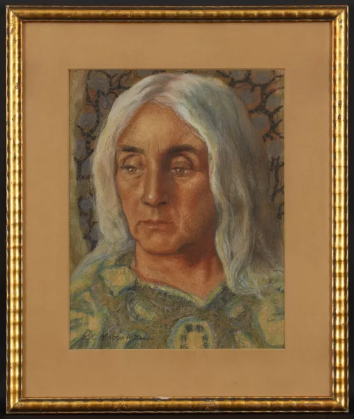 Charles Clos Olsommer — Charles Clos Olsommer (1883-1966), La pensive,