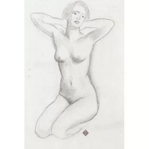 Charles Clos Olsommer — Femme nue.