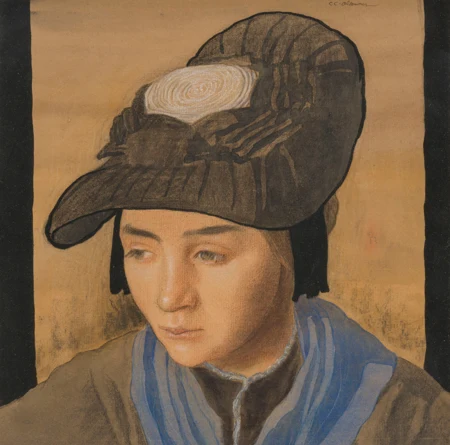 Portrait d'une valaisanne