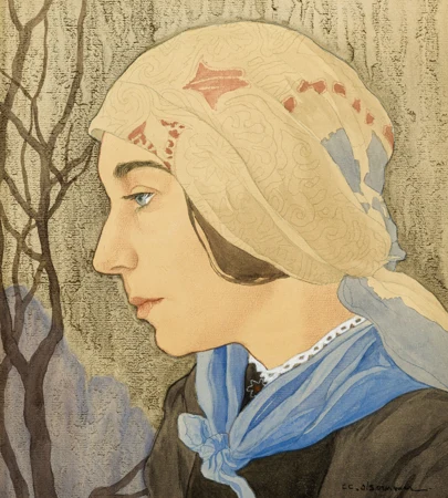 Tête de femme