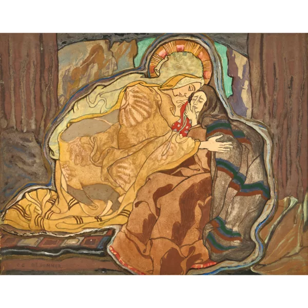Charles Clos Olsommer — Vierge de la Consolation.