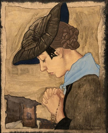 Valaisanne priant