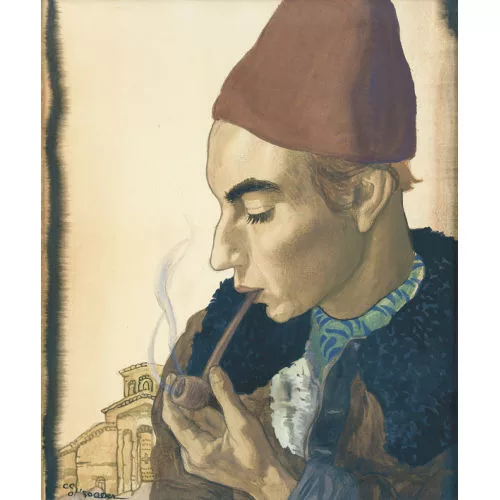 Charles Clos Olsommer — Le fumeur de pipe.