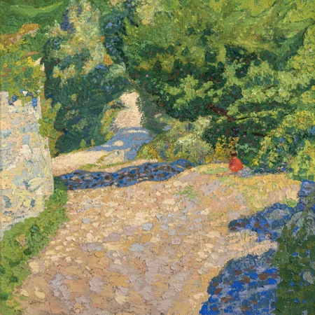 Paysage à l'enfant