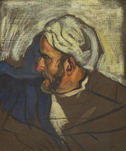 Charles Clos Olsommer — Portrait d'homme au turban