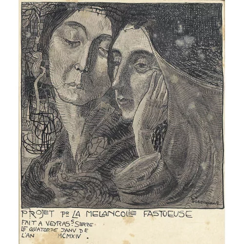 Charles Clos Olsommer — "Projet la melancholie fastueuse".