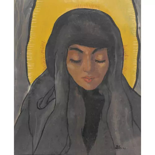 Femme méditante