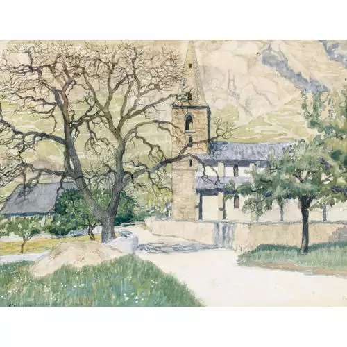 "L′église et la cure d′Ardon"