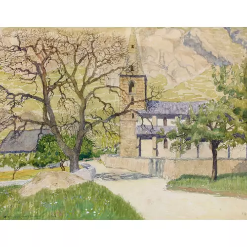 "L′église et la cure d′Ardon"