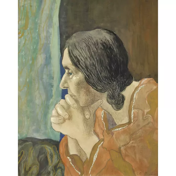 Femme pensive