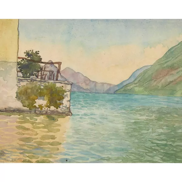 Lac de montagne