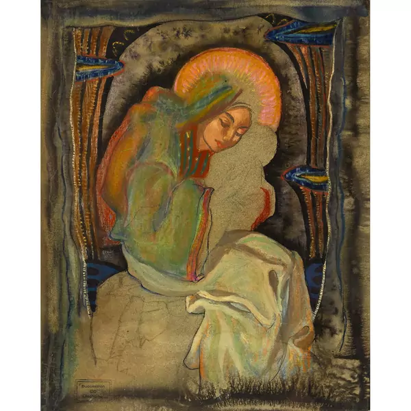"Vierge à l'enfant"