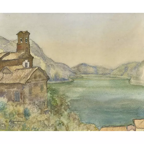 "L'église de Castagnola"