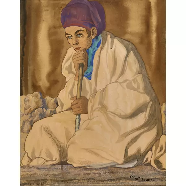 "Portrait du petit berger Bogidar"