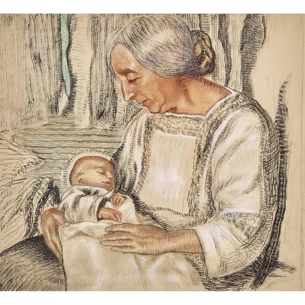 Femme et enfant