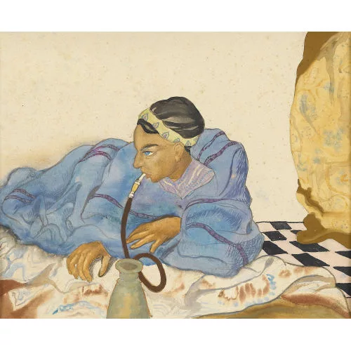 Charles Clos Olsommer — "La pipe à l′eau".