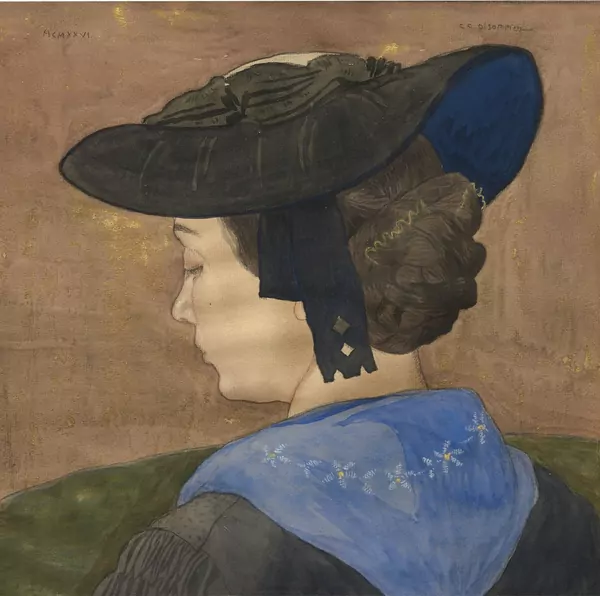 Charles Clos Olsommer — Valaisanne, 1926