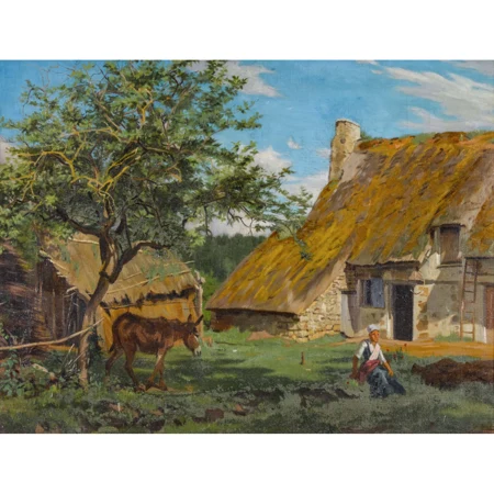Ferme du côté de Locraz