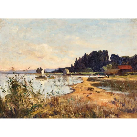 Bord du lac de Neuchâtel à Colombier