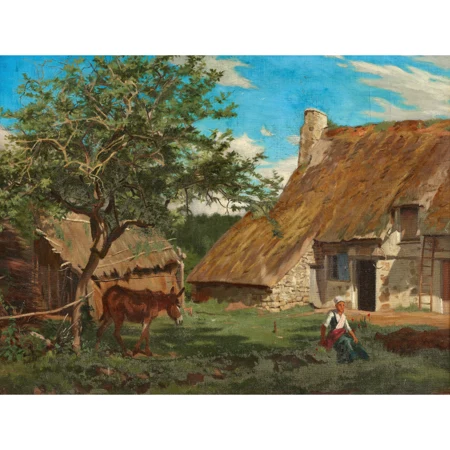 Ferme du côté de Locraz