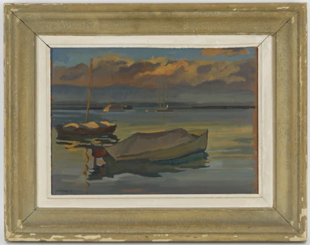 Barques sur le Léman