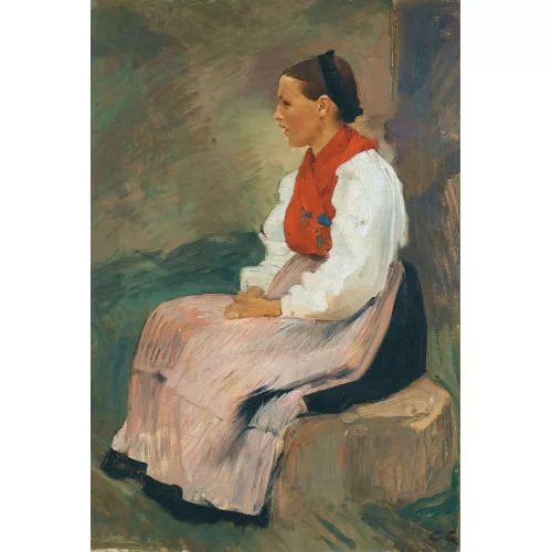 Charles Giron — "Femme du Hasli".