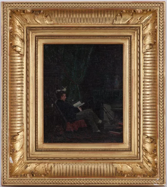 Charles Giron — La lecture