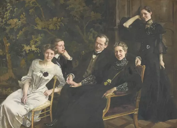 Portraits de la famille Sarasin-Warnery