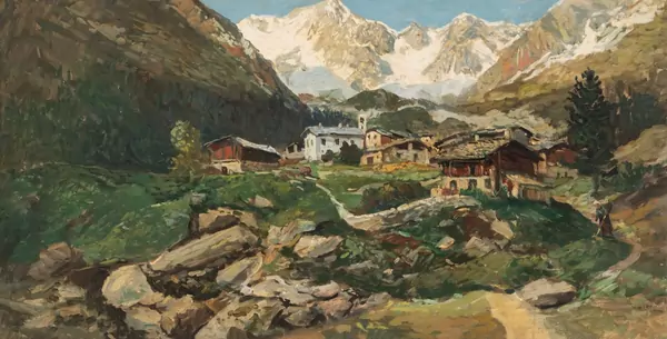 Village alpestre