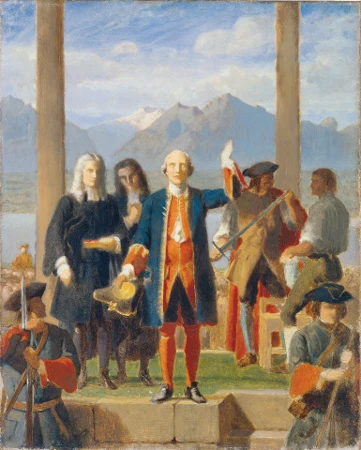 Etude pour Le Major Davel, 1847