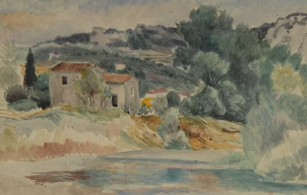Charles Häusermann — Südfranzösische Landschaft