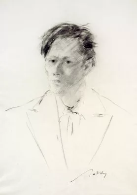 Charles Hug — Selbstbildnis