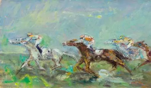 CHARLES HUG — Horse racing. 1965. — Koller Auktionen