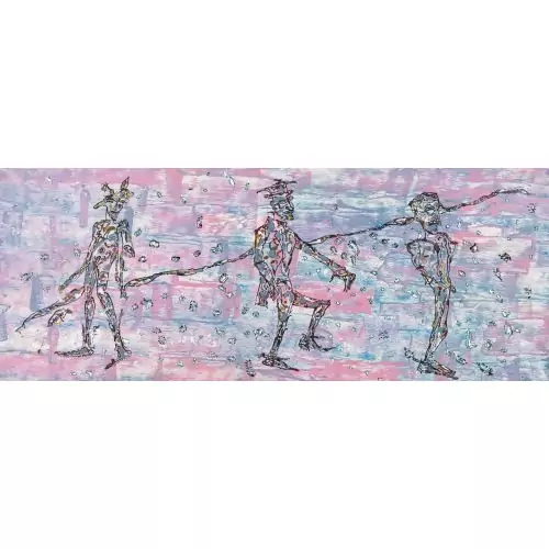 Komposition mit drei Figuren