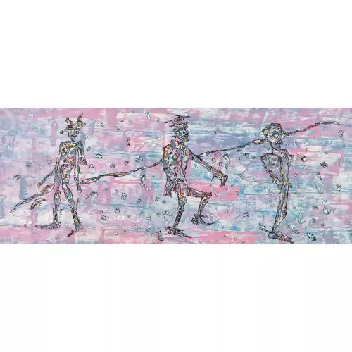 Komposition mit drei Figuren