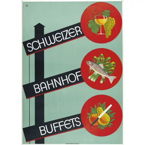 Charles Kuhn — "Schweizer Bahnhof Buffets".