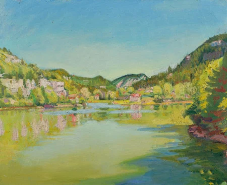 Bassins près du Saut, Effet Soleil, 1946