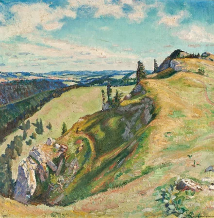 Jura ensoleillé, 1933