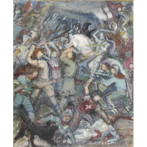 Charles L’Eplattenier — "Etude pour une mosaïque au Landesmuseum Zürich".