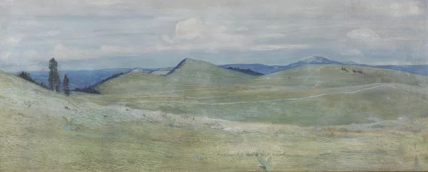 Charles L’Eplattenier — Paysage d'alpages